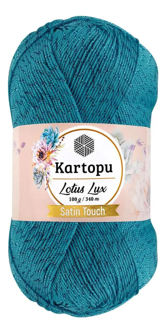 Hilo Lotus Lux Lurex 100grs Kartopu
