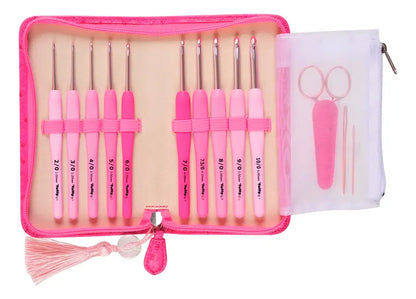 Set De Crochet Rose Etimo Tulip Con Estuche
