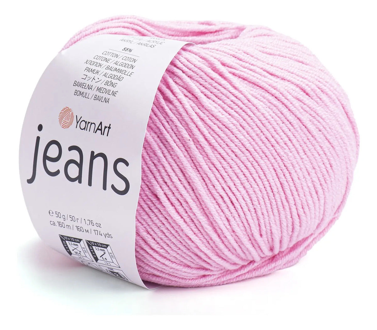 Jeans 50grs Yarn Art  (55% Algodón 45% Acrílico)