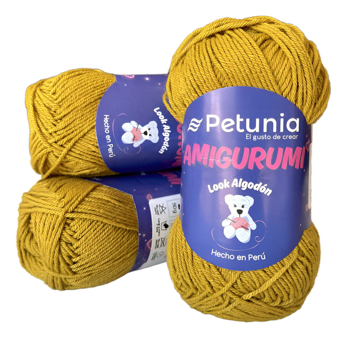 Lana Amigurumi (tacto Algodon) 50grs Petunia
