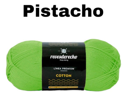 Algodón / Cotton Premium Revesderecho 100grs