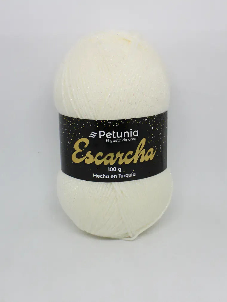 Lana Escarcha 100grs Petunia
