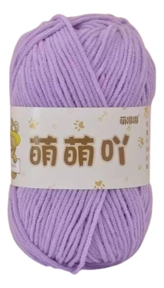 Lana Mini Velvet 50grs Ultra Delgada 3mm.