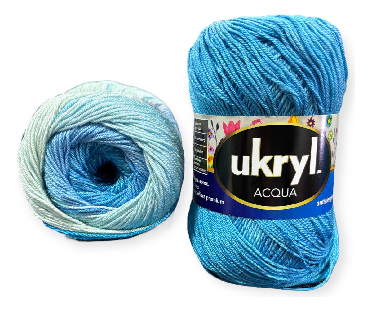 Hilo Acqua Microfibra Batik 100grs Ukryl