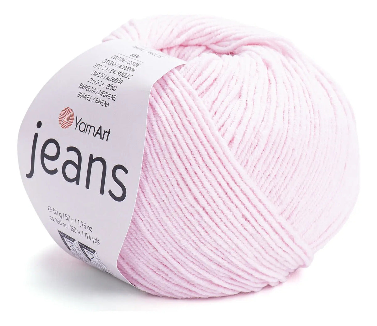 Jeans 50grs Yarn Art  (55% Algodón 45% Acrílico)