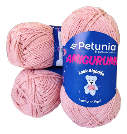Lana Amigurumi (tacto Algodon) 50grs Petunia