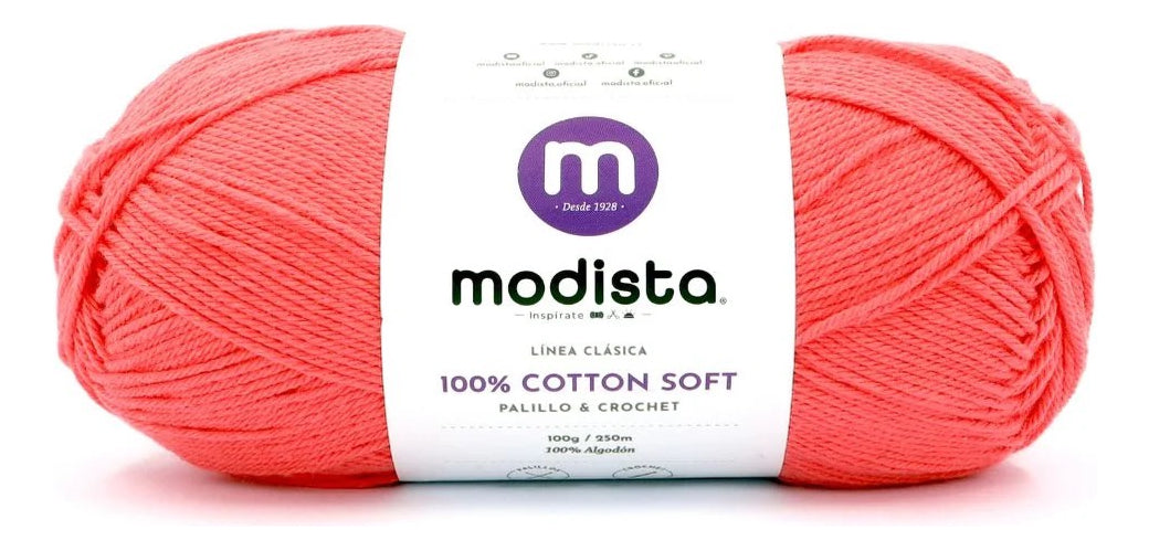 Algodón / 100% Cotton Soft Modista 100grs