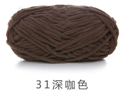 Lana Chenille Poliéster 5mm 100grs
