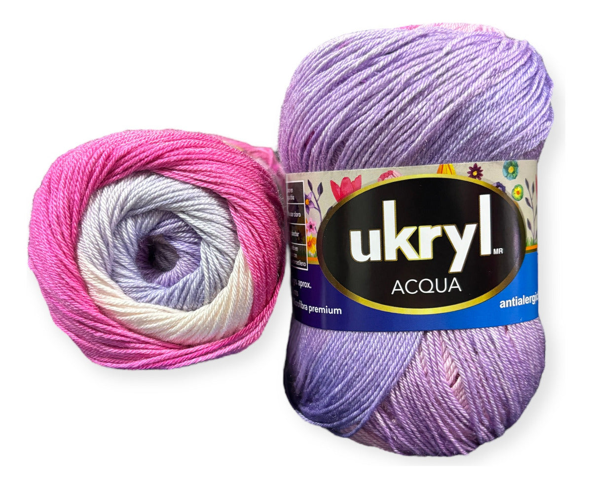 Hilo Acqua Microfibra Batik 100grs Ukryl