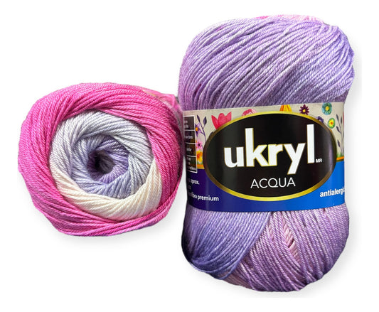 Hilo Acqua Microfibra Batik 100grs Ukryl