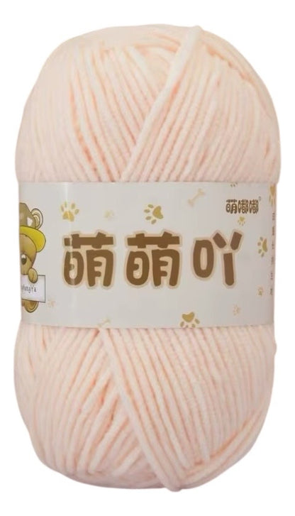 Lana Mini Velvet 50grs Ultra Delgada 3mm.