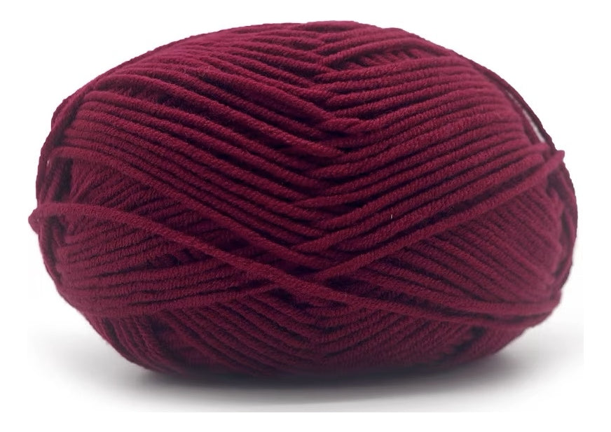 Lana Milk Cotton 50grs (4 Hebras Dobles 2mm) 90mts Aprox.