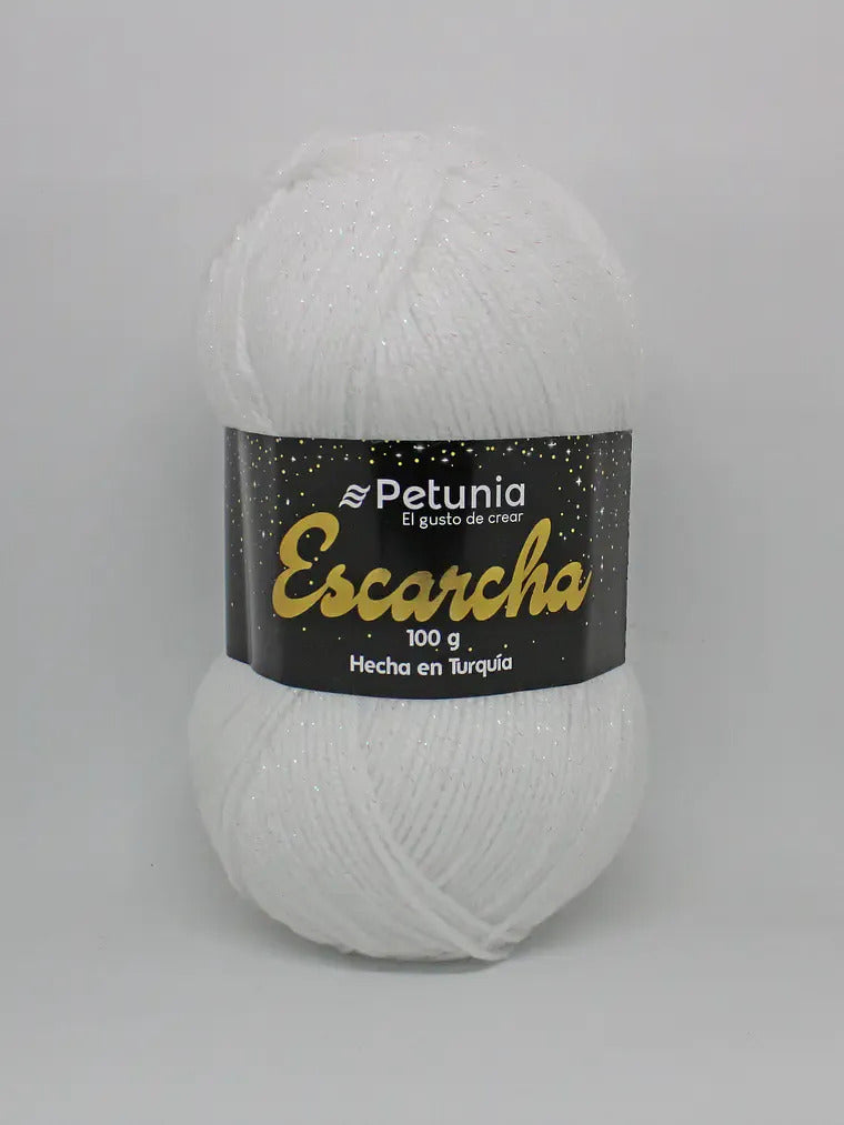 Lana Escarcha 100grs Petunia