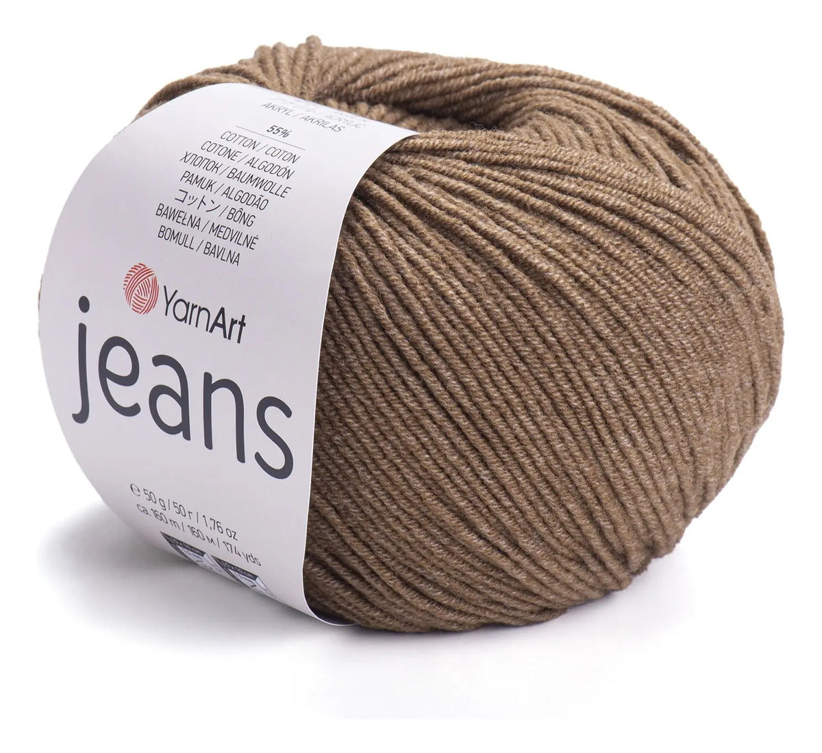 Jeans 50grs Yarn Art  (55% Algodón 45% Acrílico)