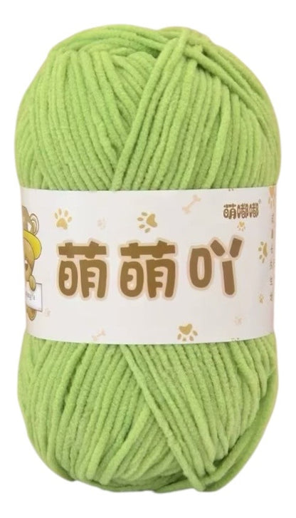 Lana Mini Velvet 50grs Ultra Delgada 3mm.