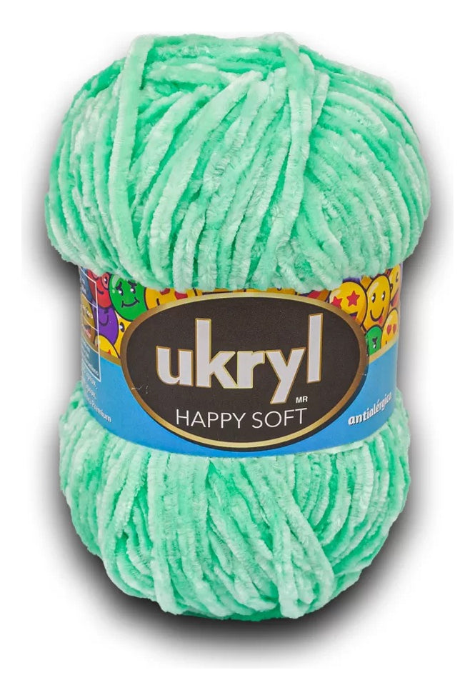 Chenille Happy Soft 100g Ukryl Ovillo