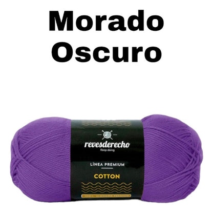 Algodón / Cotton Premium Revesderecho 100grs