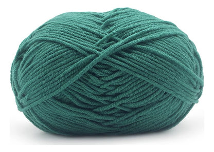 Lana Milk Cotton 50grs (4 Hebras Dobles 2mm) 90mts Aprox.