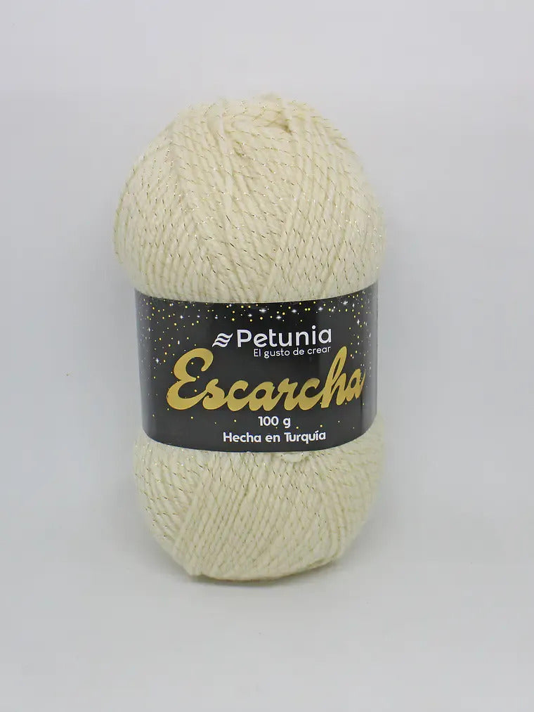 Lana Escarcha 100grs Petunia