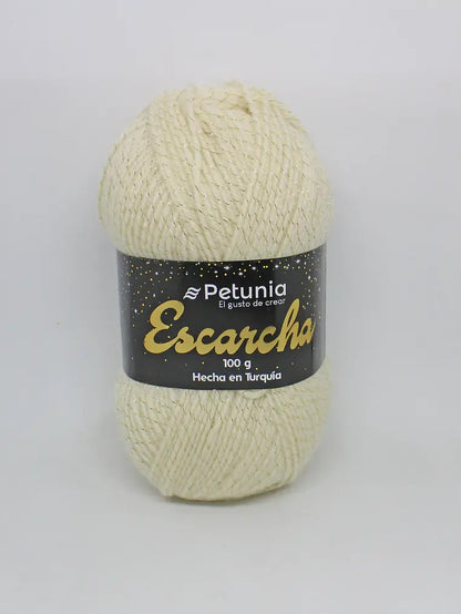 Lana Escarcha 100grs Petunia