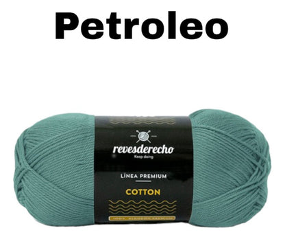 Algodón / Cotton Premium Revesderecho 100grs