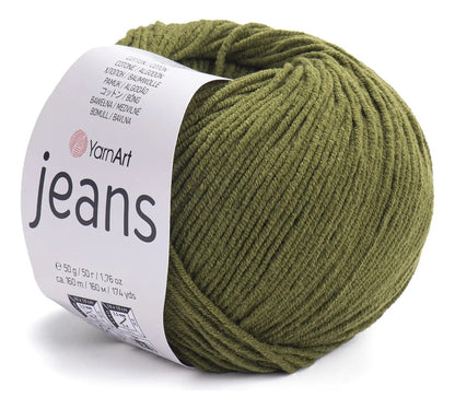 Jeans 50grs Yarn Art  (55% Algodón 45% Acrílico)