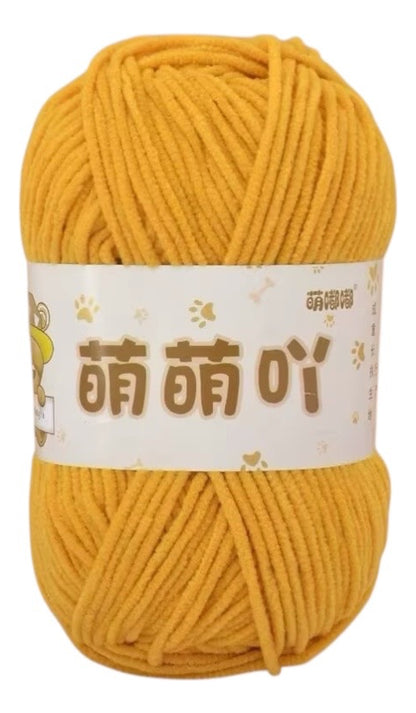 Lana Mini Velvet 50grs Ultra Delgada 3mm.