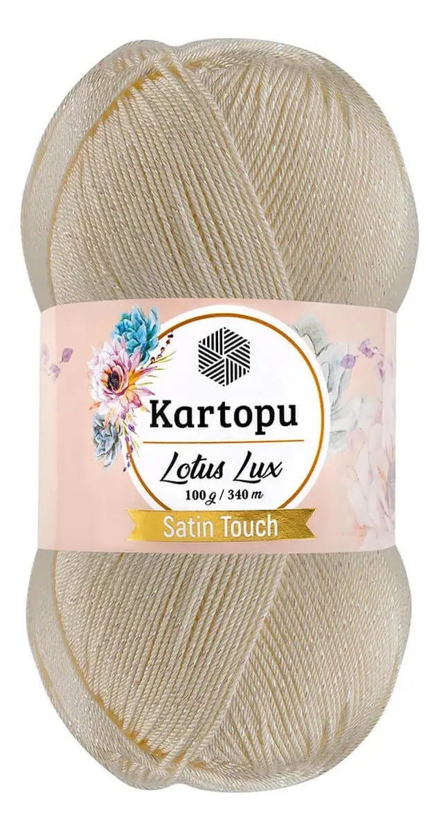Hilo Lotus Lux Lurex 100grs Kartopu