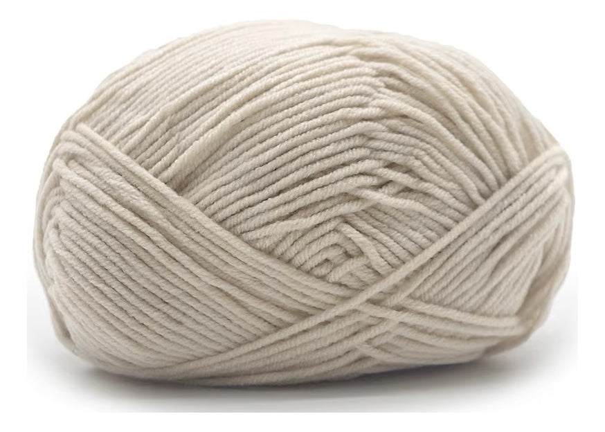 Lana Milk Cotton 50grs (4 Hebras Dobles 2mm) 90mts Aprox.