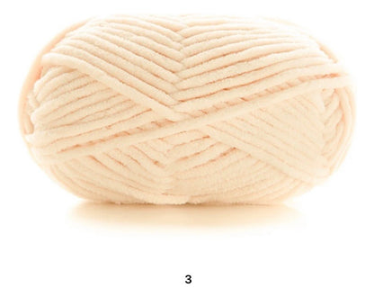 Lana Chenille 3,5mm 50grs