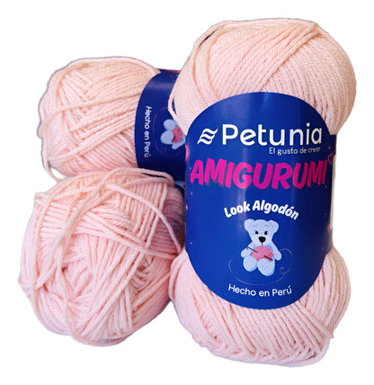 Lana Amigurumi (tacto Algodon) 50grs Petunia