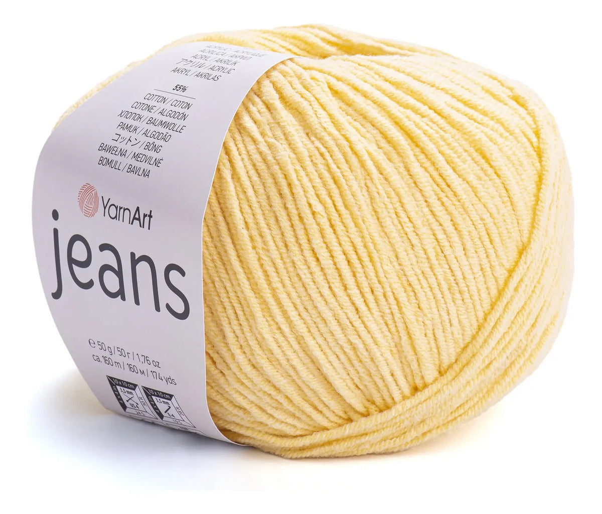Jeans 50grs Yarn Art  (55% Algodón 45% Acrílico)