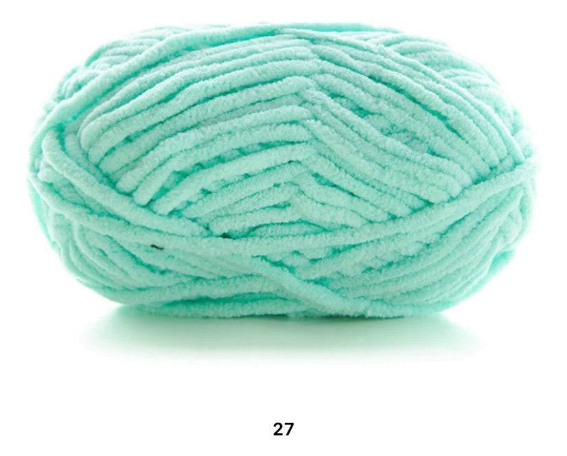 Lana Chenille 3,5mm 50grs