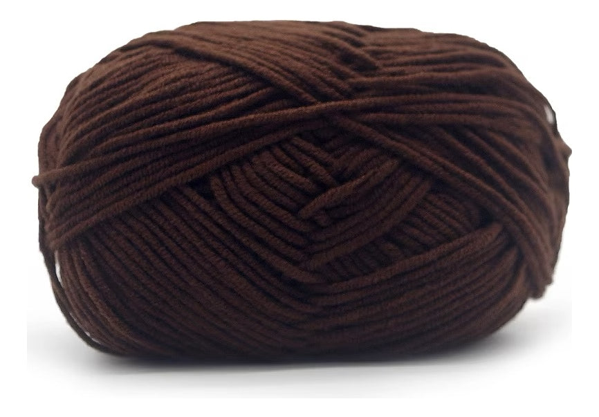 Lana Milk Cotton 50grs (4 Hebras Dobles 2mm) 90mts Aprox.