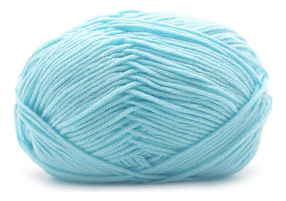 Lana Milk Cotton 50grs (4 Hebras Dobles 2mm) 90mts Aprox.