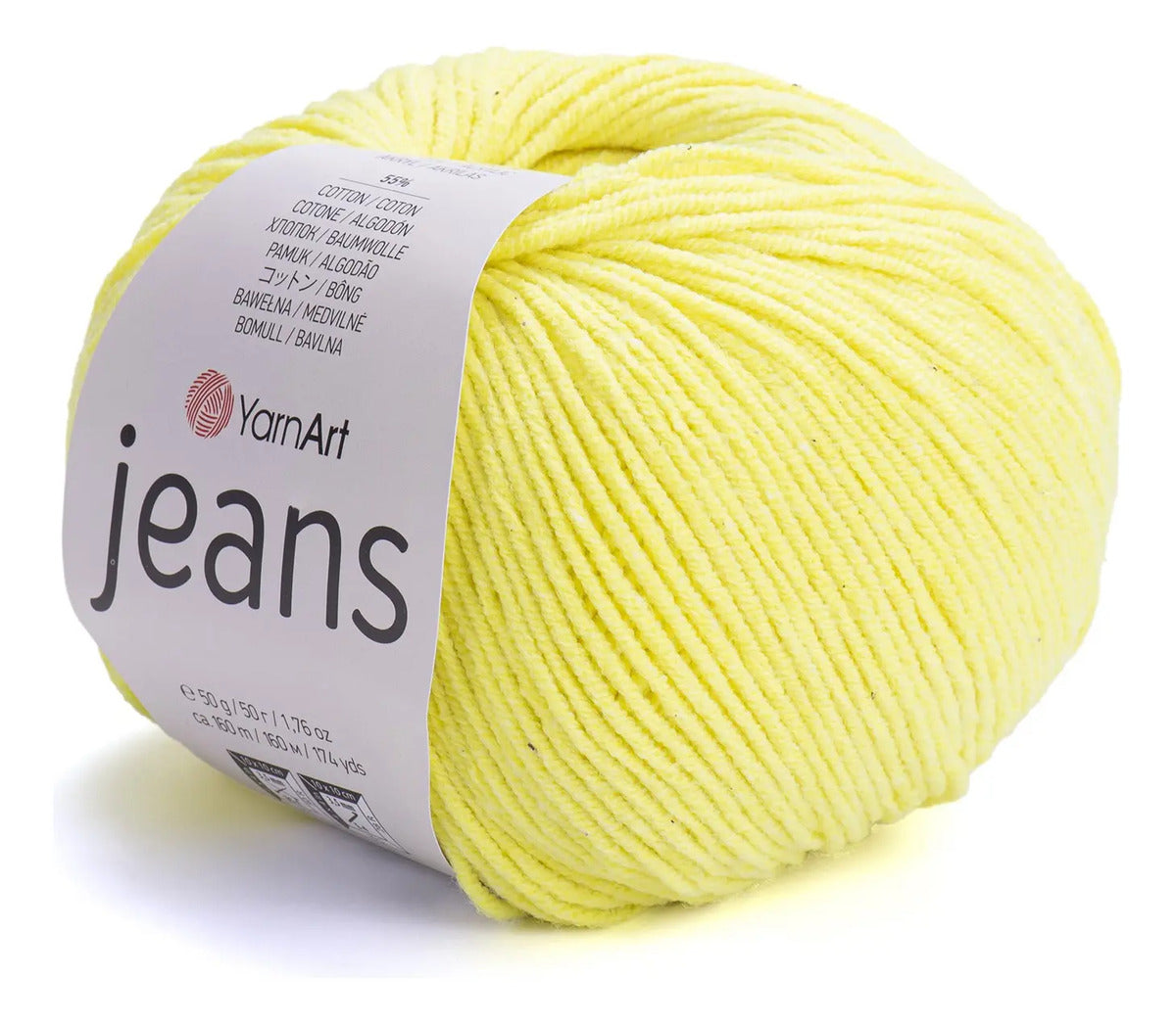 Jeans 50grs Yarn Art  (55% Algodón 45% Acrílico)