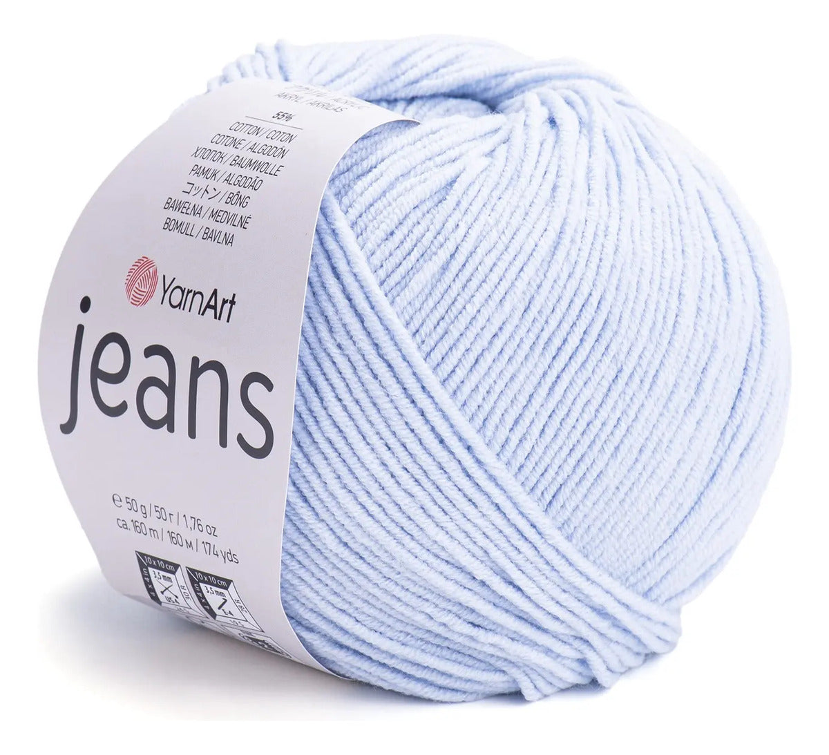 Jeans 50grs Yarn Art  (55% Algodón 45% Acrílico)