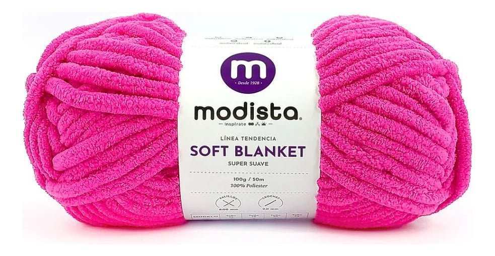 Lana Soft Blanket Chenille 100grs Modista