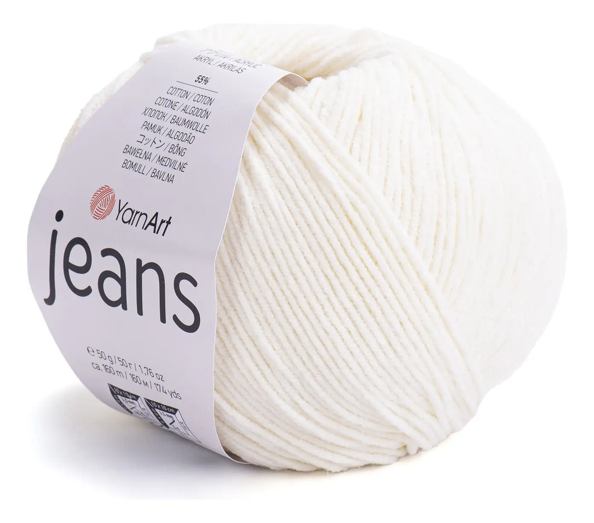 Jeans 50grs Yarn Art  (55% Algodón 45% Acrílico)