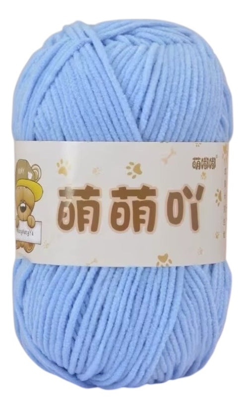 Lana Mini Velvet 50grs Ultra Delgada 3mm.
