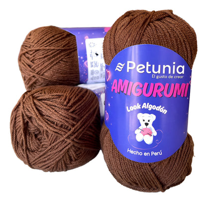 Lana Amigurumi (tacto Algodon) 50grs Petunia