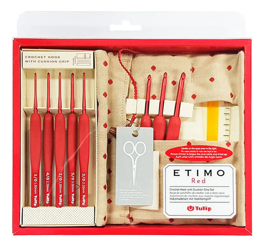 Set De Crochet Red Etimo Tulip Con Estuche