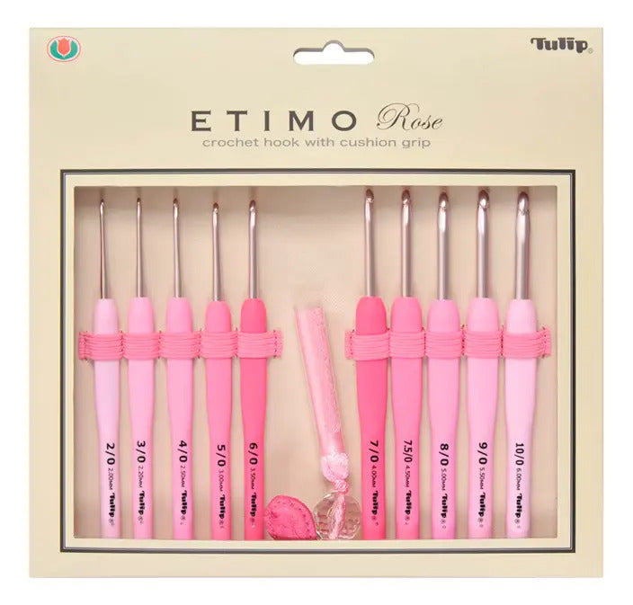 Set De Crochet Rose Etimo Tulip Con Estuche