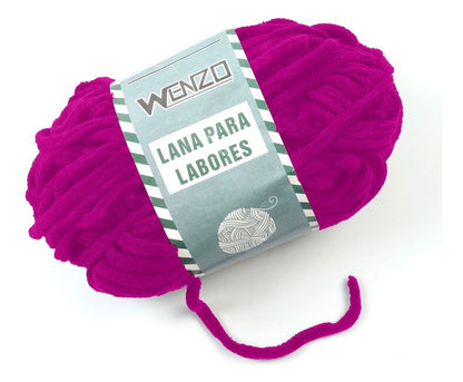 Lana Chenille Poliester Wenzo 90grs