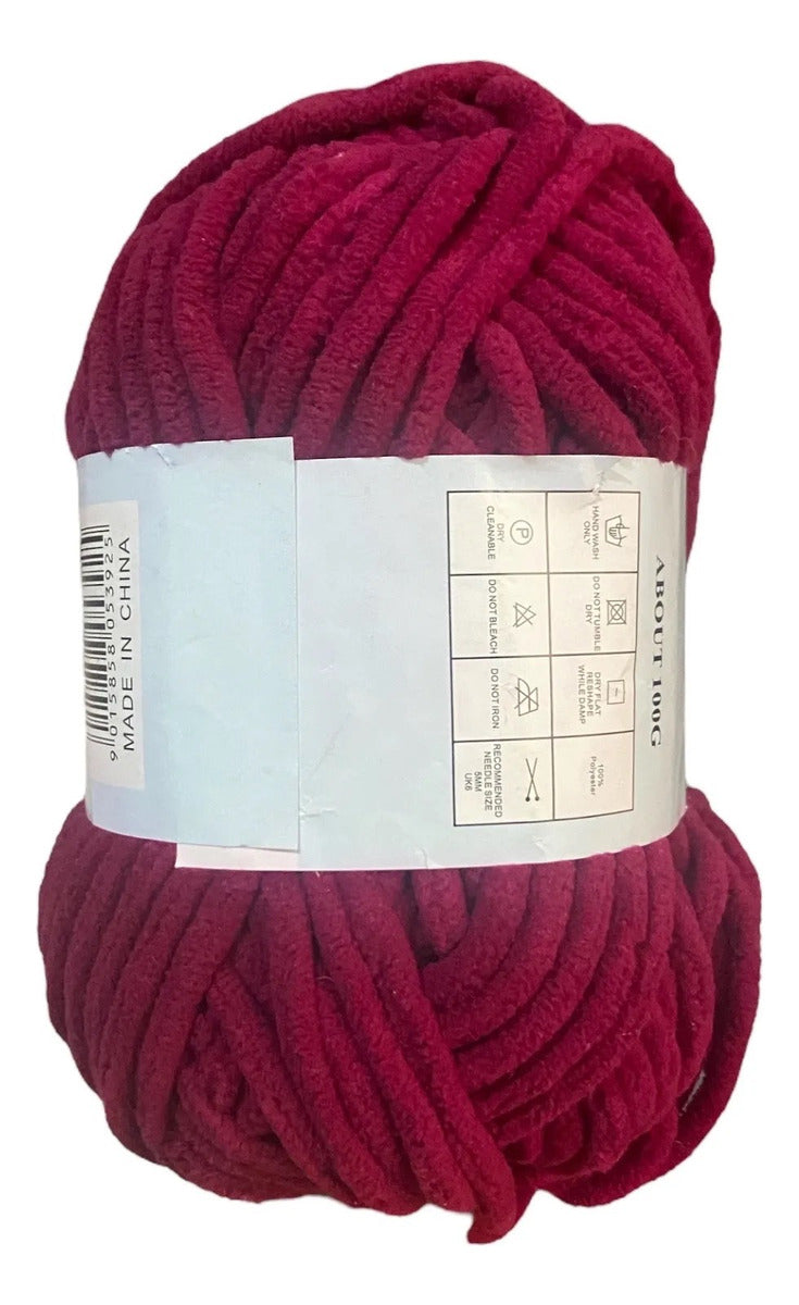 Lana Chenille Poliester Wenzo 90grs