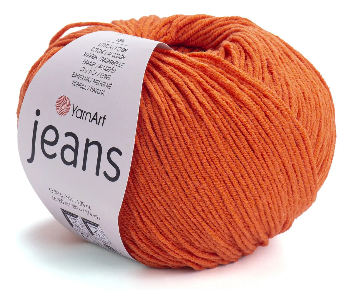 Jeans 50grs Yarn Art  (55% Algodón 45% Acrílico)