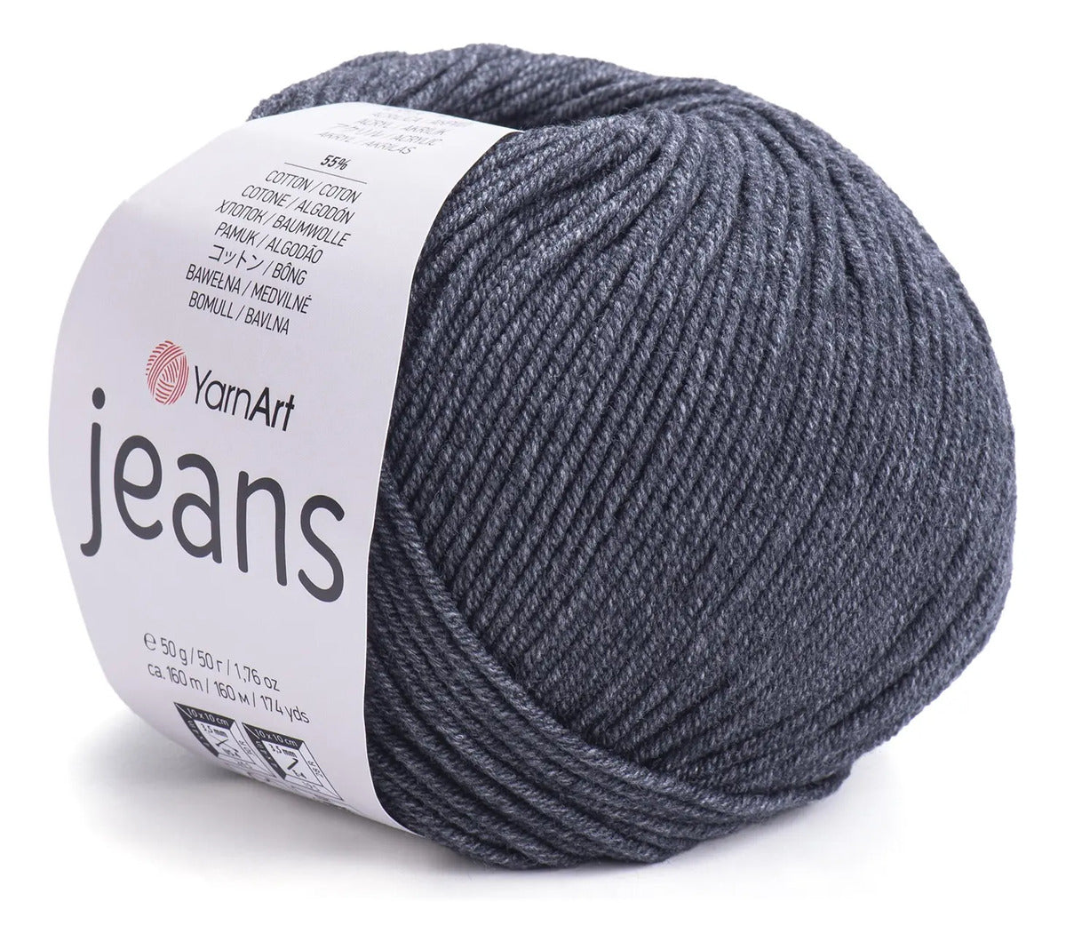 Jeans 50grs Yarn Art  (55% Algodón 45% Acrílico)