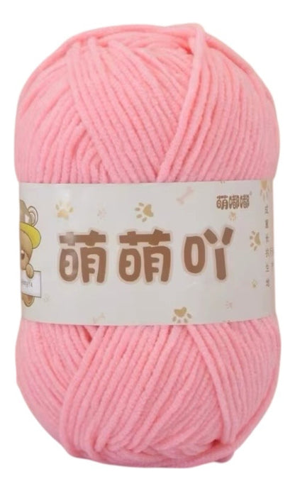 Lana Mini Velvet 50grs Ultra Delgada 3mm.
