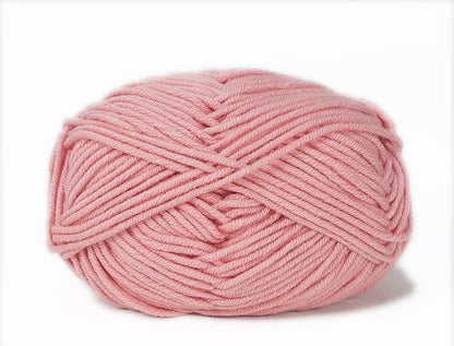 Lana Milk Cotton 50grs (4 Hebras Dobles 2mm) 90mts Aprox.