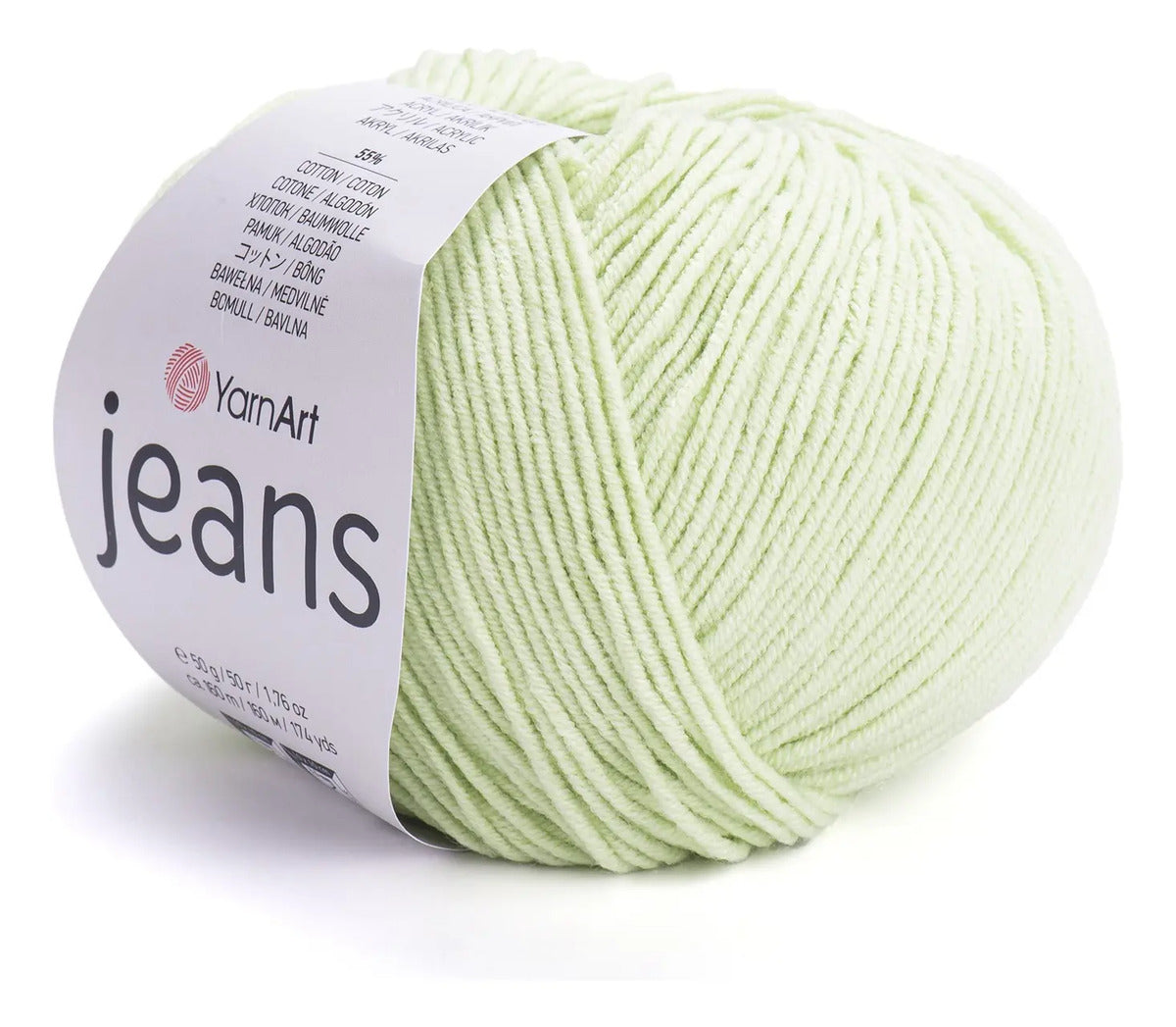 Jeans 50grs Yarn Art  (55% Algodón 45% Acrílico)